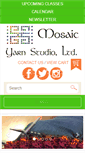 Mobile Screenshot of mosaicyarnstudio.com